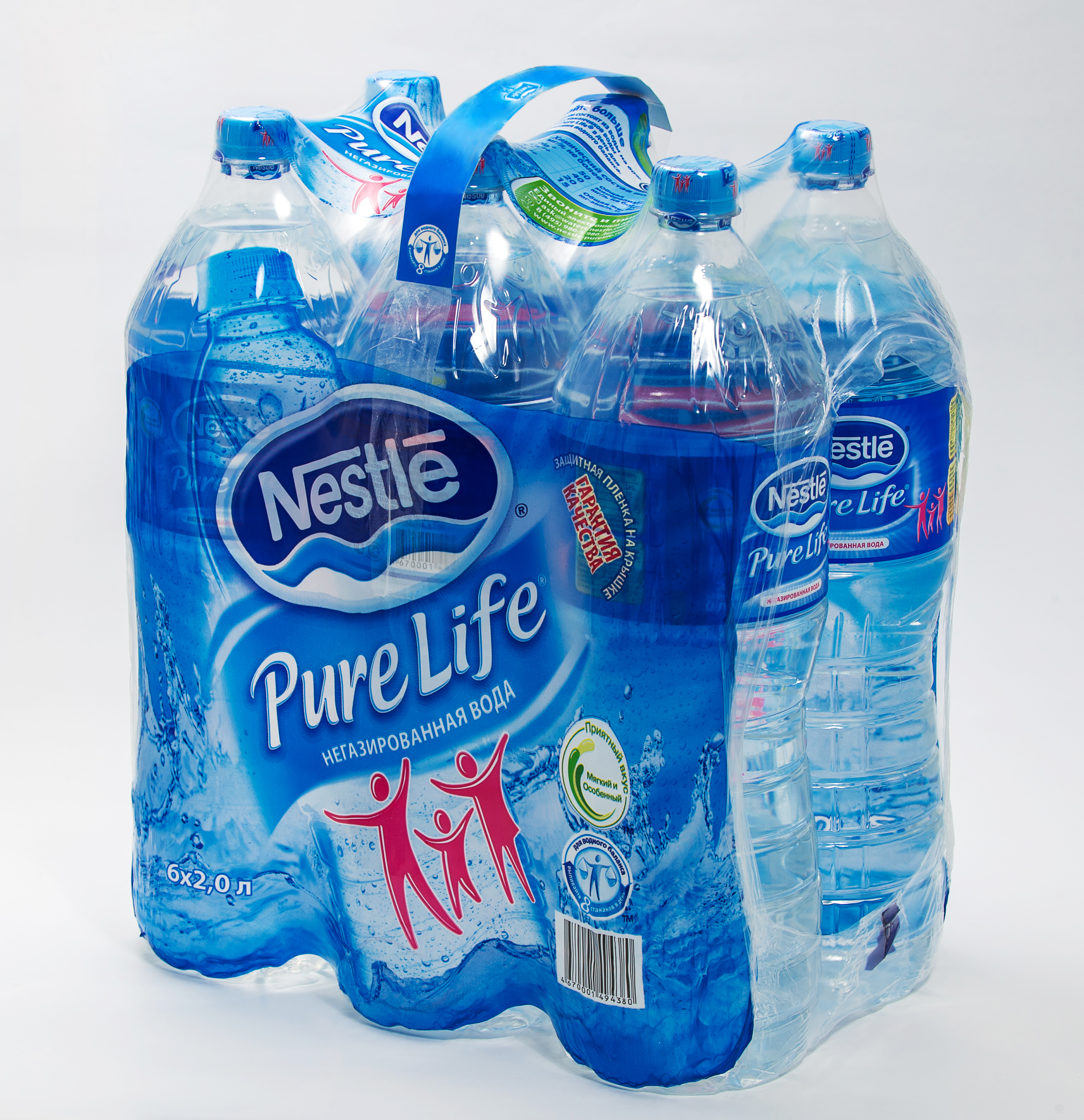 Вода Nestle Pure Life / Нестле 2 л (6 шт.) - дополнительное фото