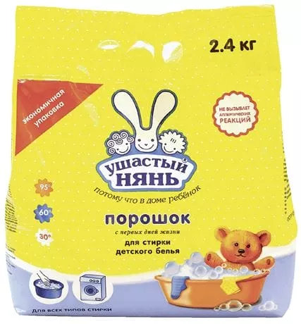 Стиральный порошок «Ушастый нянь» 2,4 кг - основное фото