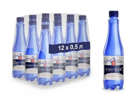 Вода питьевая природная негазированная СRISTELLE (КРИСТЭЛЬ) 0,5 л ПЭТ - основное фото