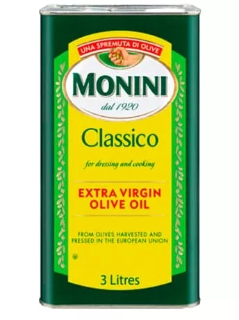 Масло оливковое MONINI Extra Virgin ж/б 3л.(1) - основное фото