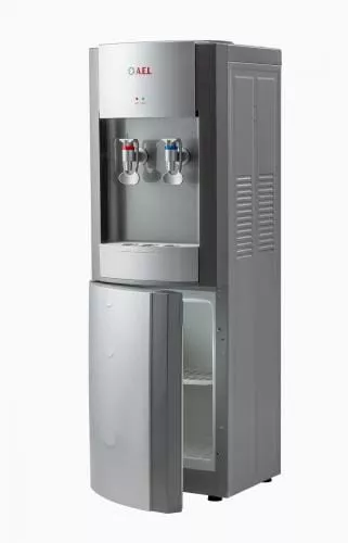 Кулер AEL LD-28с cool grey/silver с шкафчиком 10л - основное фото
