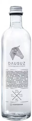 Вода Dausuz/Даусуз 0,5л, газированная, 12 бут, стекло - основное фото