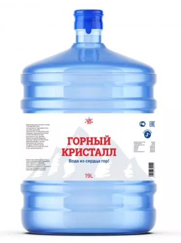 Питьевая вода Горный кристалл 19л - основное фото