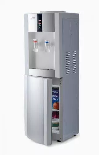 Кулер для воды LС-AEL-47b white/silver с холодильником - основное фото