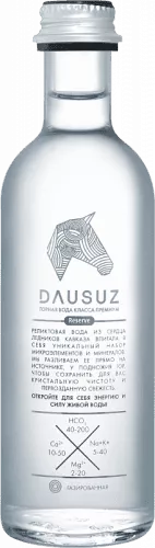 Вода Dausuz/Даусуз 0,275л, газированная, 20 бут, стекло - основное фото