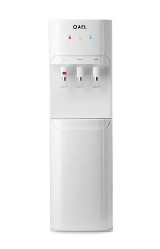Кулер для воды LD-AEL-808a full white с нижней загрузкой бутыли - основное фото