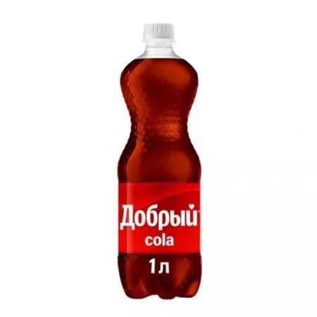 Напиток Добрый Кола газированный 1л ПЭТ (12) - основное фото