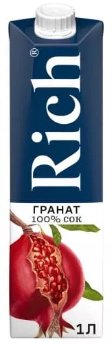 Сок Rich Гранат, 1л - основное фото
