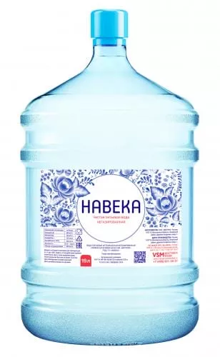 Вода НАВЕКА 10 бутылей - основное фото