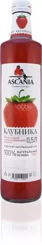 Аскания Клубника 0,5 л. (12 бут) стекло - основное фото