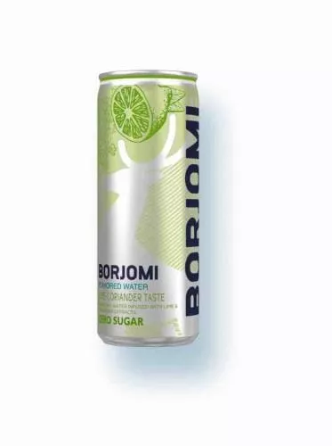 Напиток Borjomi Flavored Water Лайм-Кориандр, 0,33л, 12 шт - основное фото