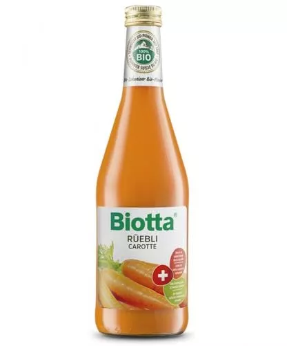 Biotta/Биотта 0.5л морковный Био-сок (6 шт) стекло - основное фото