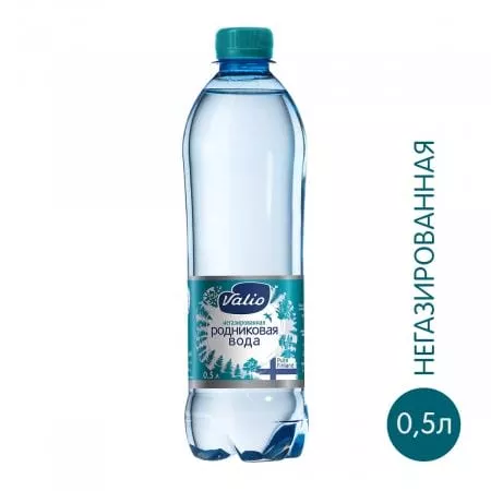 Вода Valio Spring (Валио Спринг) 0.5 л. без газа (12 бут.) - основное фото