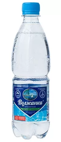 Вода Волжанка 0,5л без газа ПЭТ (12шт) - основное фото