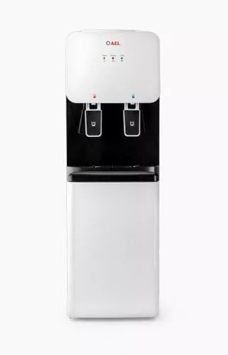 Кулер AEL 85LCc white/black со шкафчиком 7л. - основное фото