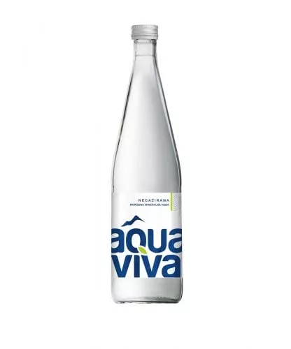 Вода Aqua Viva /Аква Вива 0,75 л. без газа (12 шт.) стекло - основное фото
