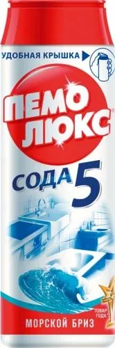 Порошок для чистки ПЕМОЛЮКС Морской бриз, 480г - основное фото