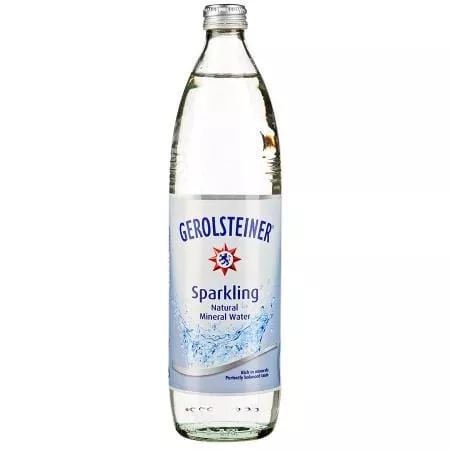 Вода Gerolsteiner Sparkling / Герольштайнер спарклинг 0,75 л. газированная (15 бут) стекло - основное фото