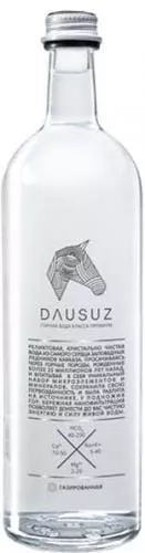 Вода Dausuz/Даусуз 0,85л, газированная, 9 бут, стекло - основное фото