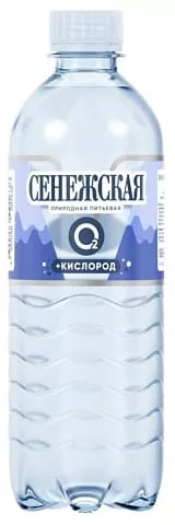 Вода Сенежская+кислород 0,5л. газированная (12 бут) - основное фото