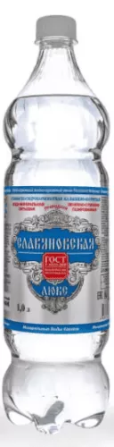 Вода Славяновская БЕТА 1 л. газированная (12 бут.) - основное фото