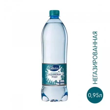 Вода Valio Spring (Валио Спринг) 0,95 л. без газа (6 бут.) - основное фото