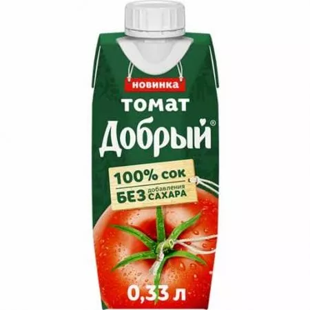 Сок Добрый Томат 0,33л. (24 шт.) - основное фото