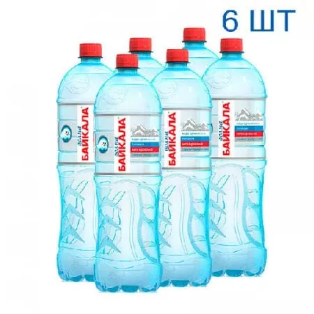Вода Волна Байкала, 1,5 л без газа (6бут) - основное фото