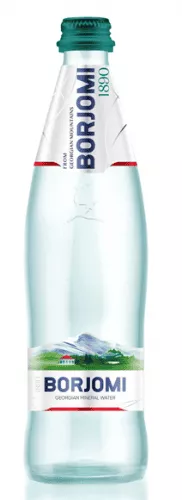 Вода Боржоми / Borjomi 0.5 л. газированная (12 шт) стекло - основное фото