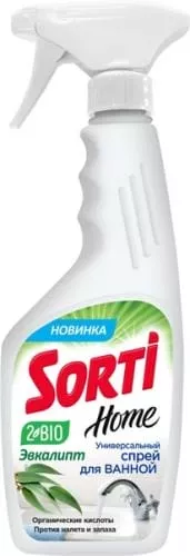 Средство чистящее для ванной SORTI Home Эвкалипт универсальное, 500мл - основное фото