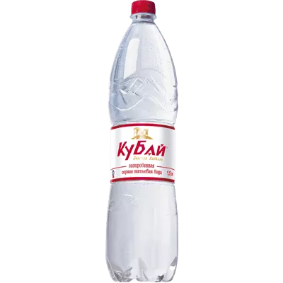 Вода Кубай 1,5 л. газированная (6 бут.) - основное фото
