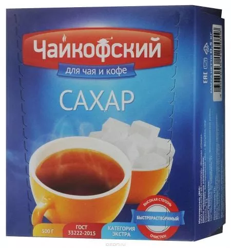Сахар Чайкофский 0.5 кг - основное фото
