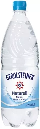 Вода Gerolsteiner Naturell/Геролштайнер Натурель 1 л. без газа (6 бут) - основное фото