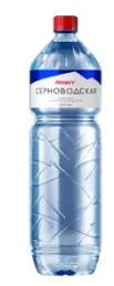 Вода Серноводская горная питьевая 0,5л. без газа (12 бут.) - основное фото