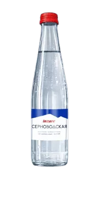 Вода Серноводская горная питьевая 0,5л. без газа (12 бут.) стекло - основное фото