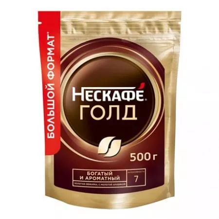 Nescafe Gold  500 гр (1шт) м/у - основное фото