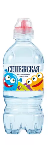 Вода Сенежская 0,35 л. Без газа спорт (12 бут.) - основное фото