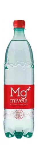 Вода Mivela Mg++ / Мивела магний 1 л слабогазированная (6 шт) - основное фото