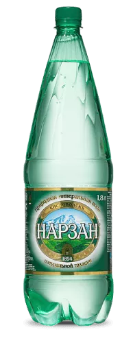Вода Нарзан 1,8л. натуральной газации (6 шт.) - основное фото