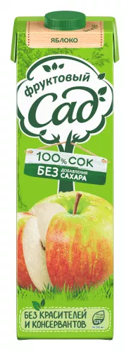 Фруктовый Сад яблоко осветленное 0,95 л. (12 шт.) - основное фото