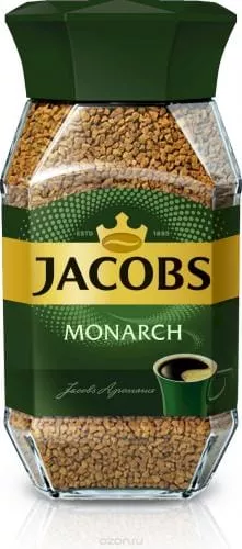 Jacobs Monarch 95гр (1шт) стекло - основное фото