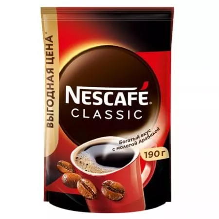 Кофе NESCAFE CLASSIC/НЕСКАФЕ КЛАССИК 190 гр м/у (1 шт)  - основное фото