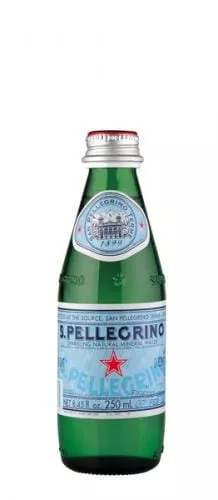 Вода S.Pellegrino / Сан Пеллегрино 0,25л. газированная (24 шт) стекло - основное фото