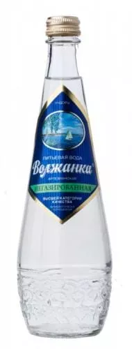 Вода Волжанка 0,5л без газа стекло (15шт) - основное фото