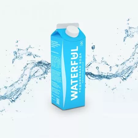 Вода Waterful/Ватерфул 1 л без газа 12 шт - основное фото