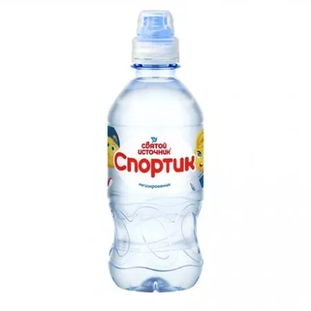 Вода детская Святой источник Спортик 0,33 л. без газа (12 бут.) - основное фото