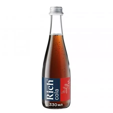 Напиток Rich / Рич кола (Cola) газированный, 0,33л (12) - основное фото