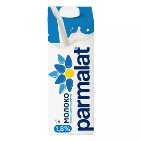 Молоко Parmalat / Пармалат 1,8% 1л. (12 шт.) - основное фото