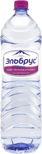 Вода Эльбрус 1,5л. негазированная (6 шт.) ПЭТ - основное фото