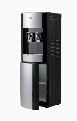 Кулер AEL LD-28C black/silver с шкафчиком 10л. - основное фото